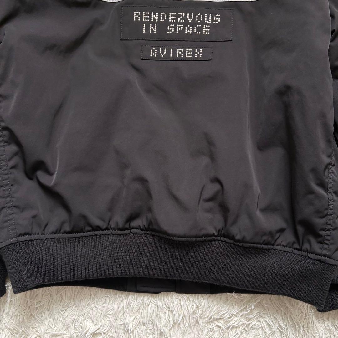 XL 美品 AVIREX フライトジャケット MA-1 GT-10 ブラック
