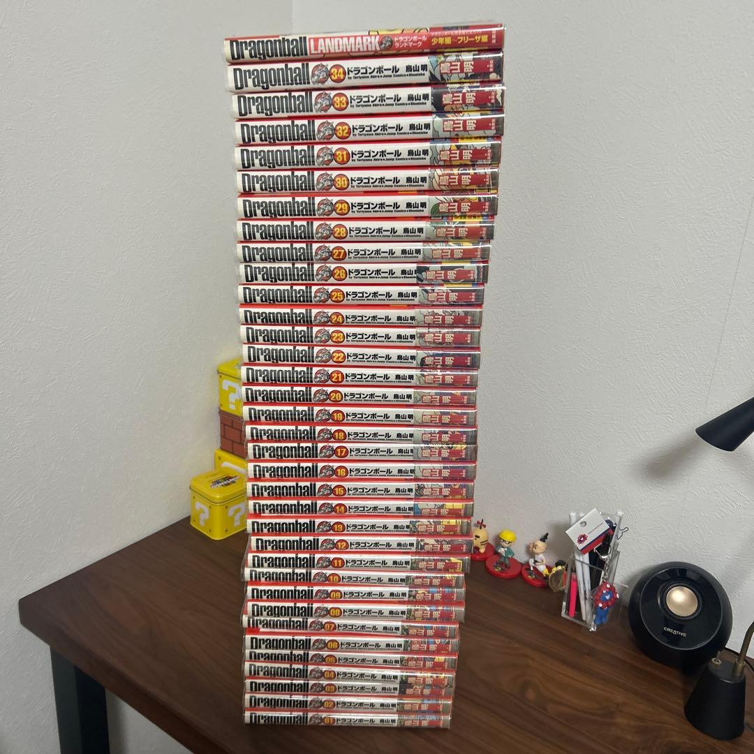 全巻帯び付き　ドラゴンボール 完全版全34巻セット　初版　ガイドブック付き