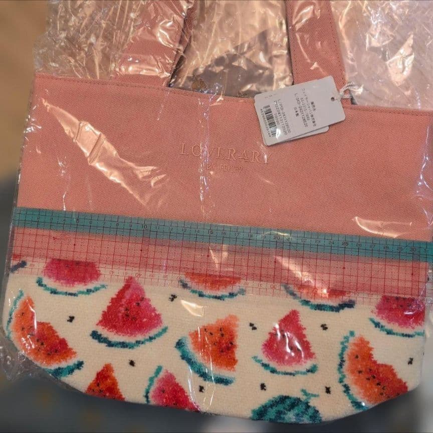 新品　ラブラリーバイフェイラー スイカドットトートバッグ