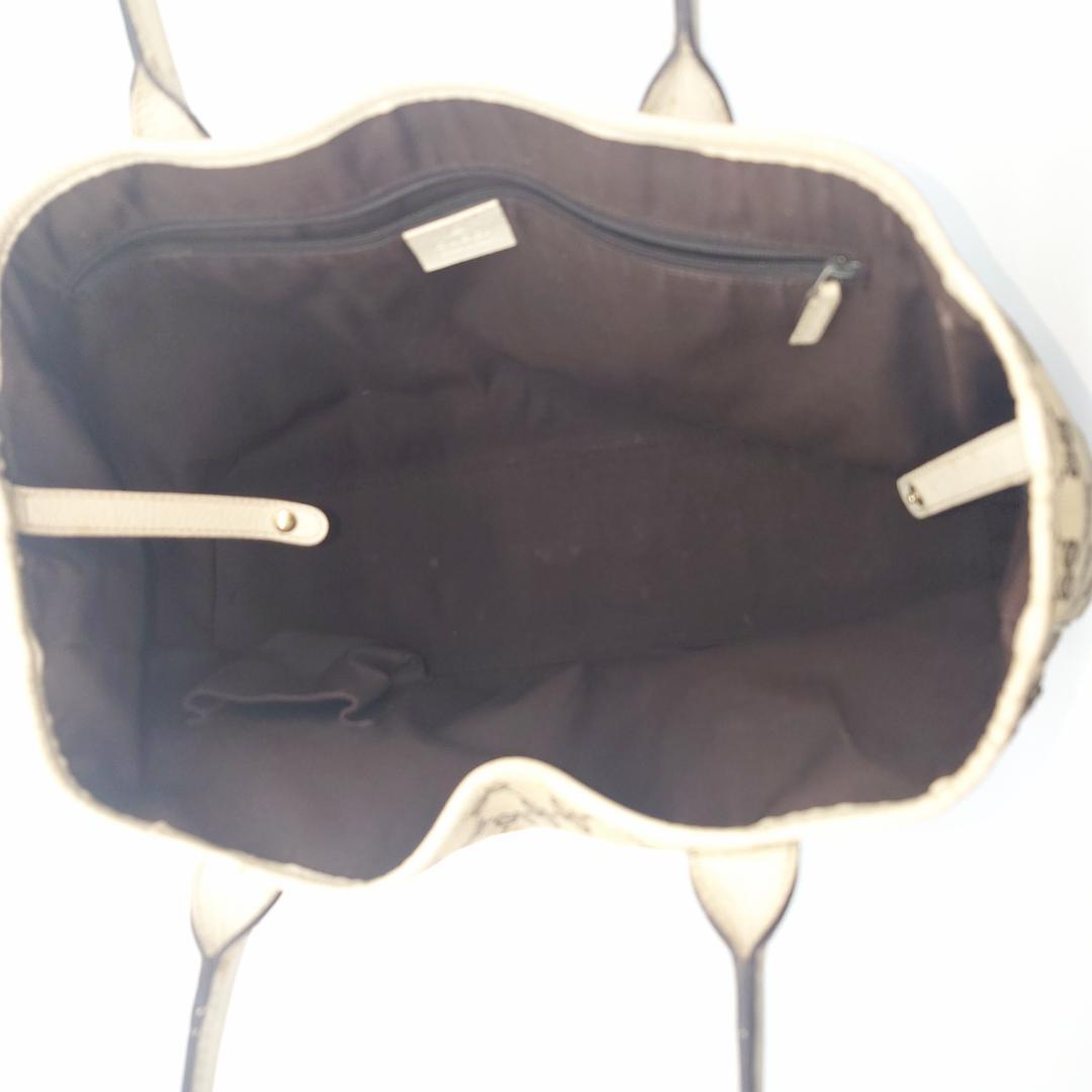 GUCCI　グッチ　GGキャンパス　プリンシー　シェリー　トートバッグ