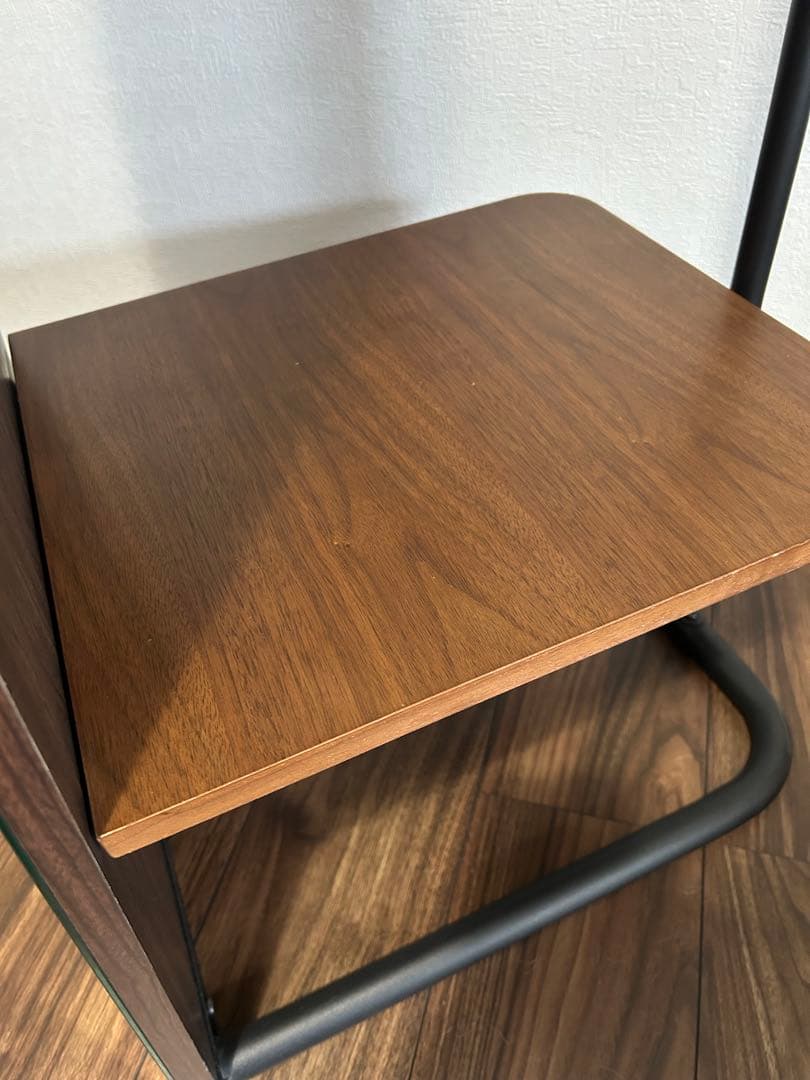 ミラー付き　ハンガーラック　姿見　ラック　スタンドミラー