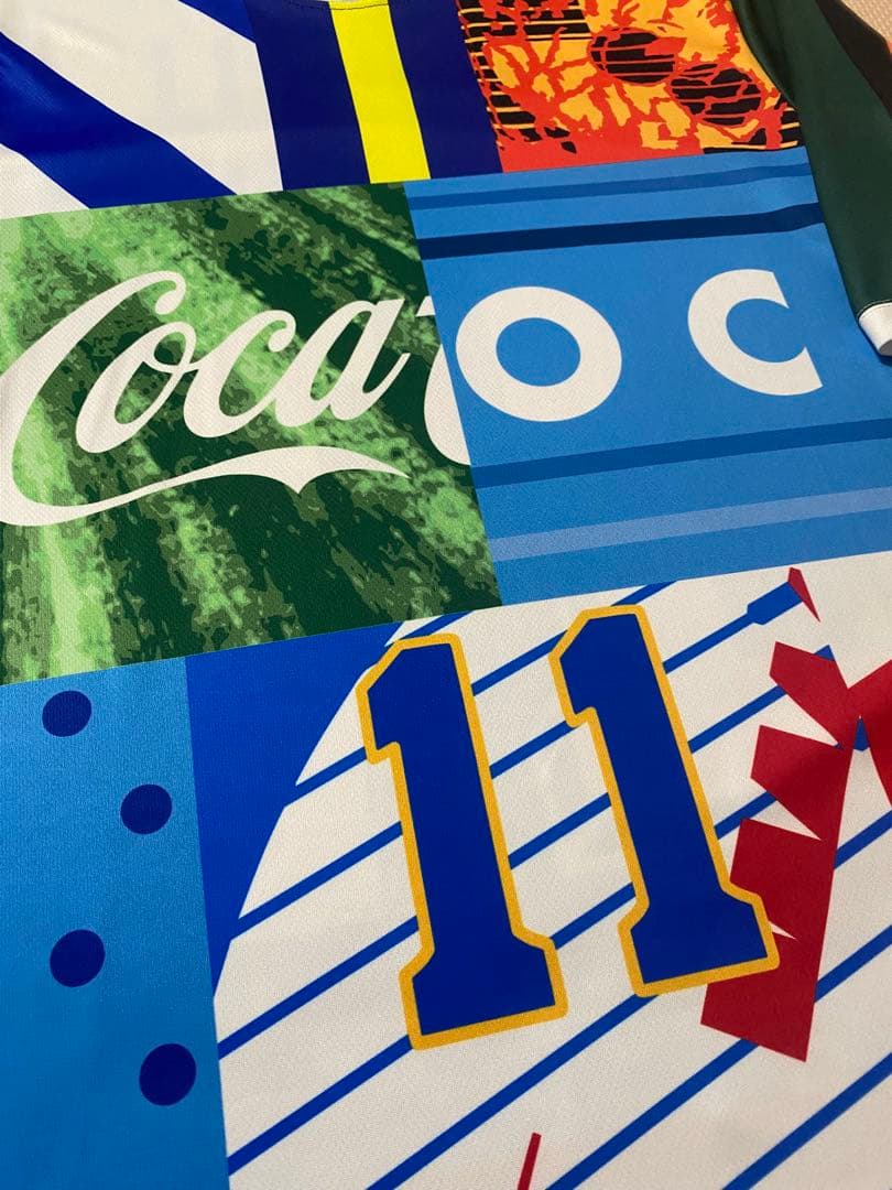 非売品　三浦知良歴代ミックス　ユニフォームLサイズ