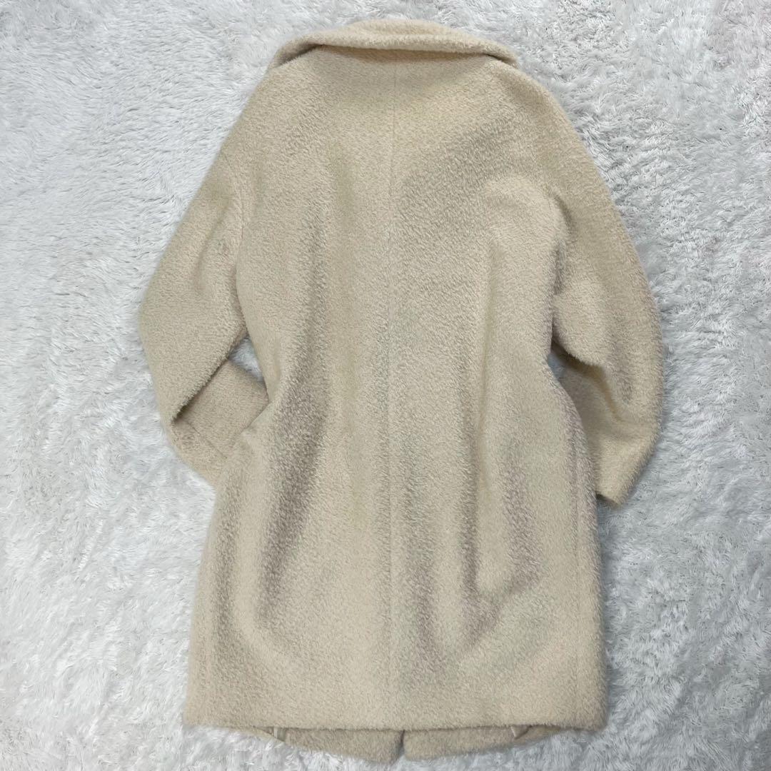 マックスマーラストゥディオ コート ウール ボア 裏地ロゴ入り 人気カラー