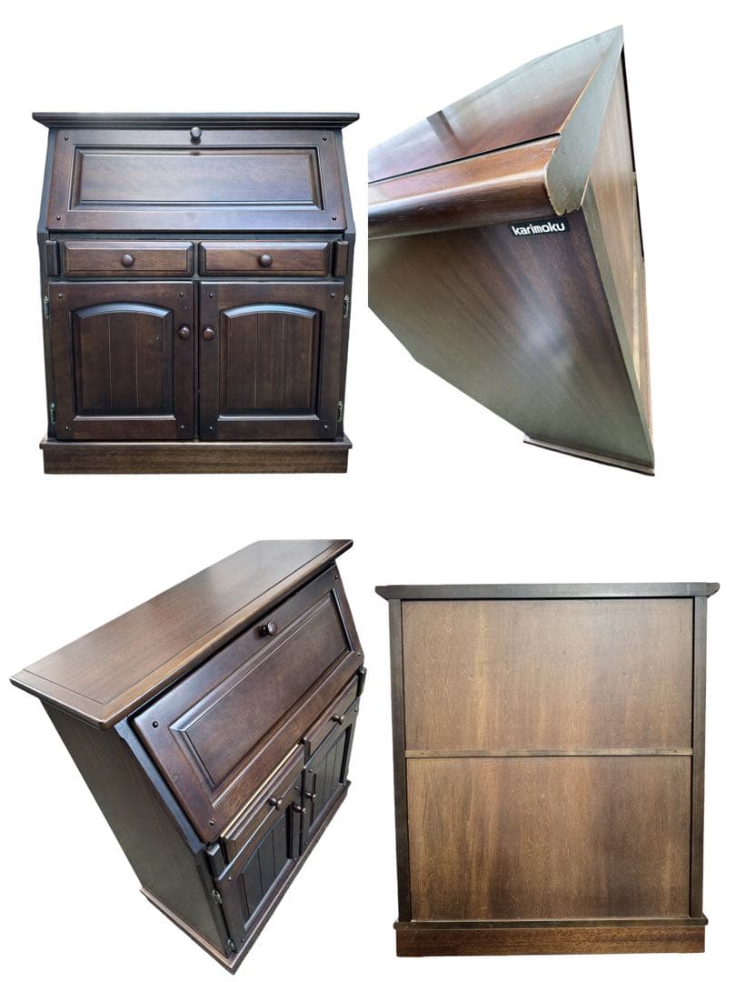 karimoku ライティングビューロ　書斎机