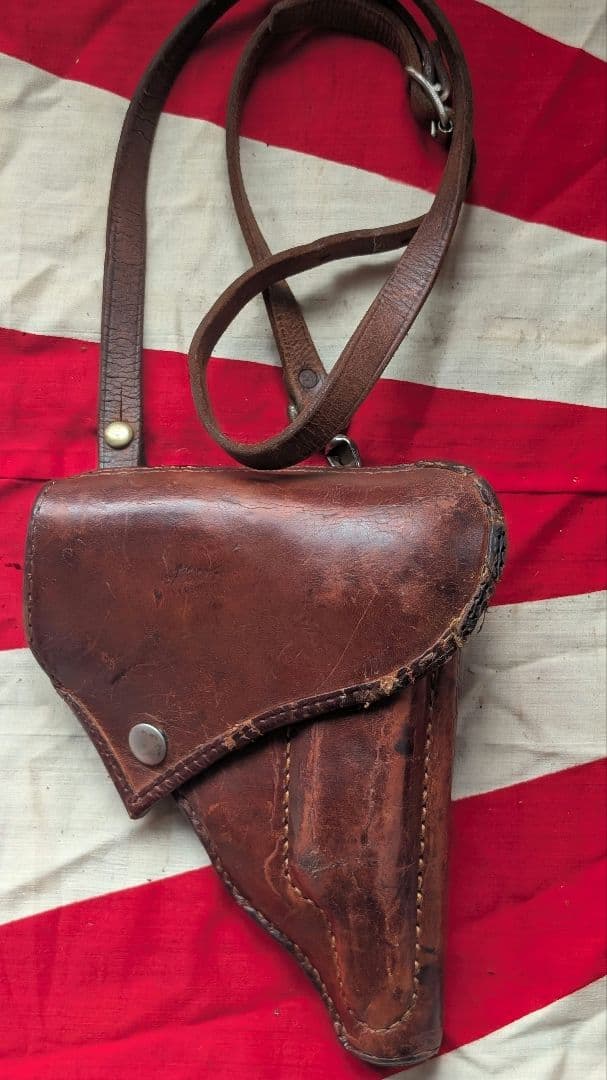 九四式　94式　ホルスター　銃収納ケース　日本軍　海軍