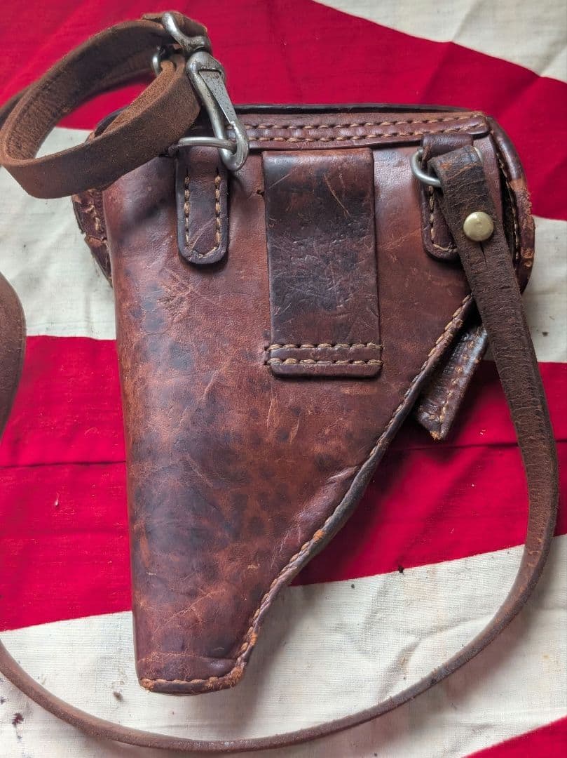 九四式　94式　ホルスター　銃収納ケース　日本軍　海軍