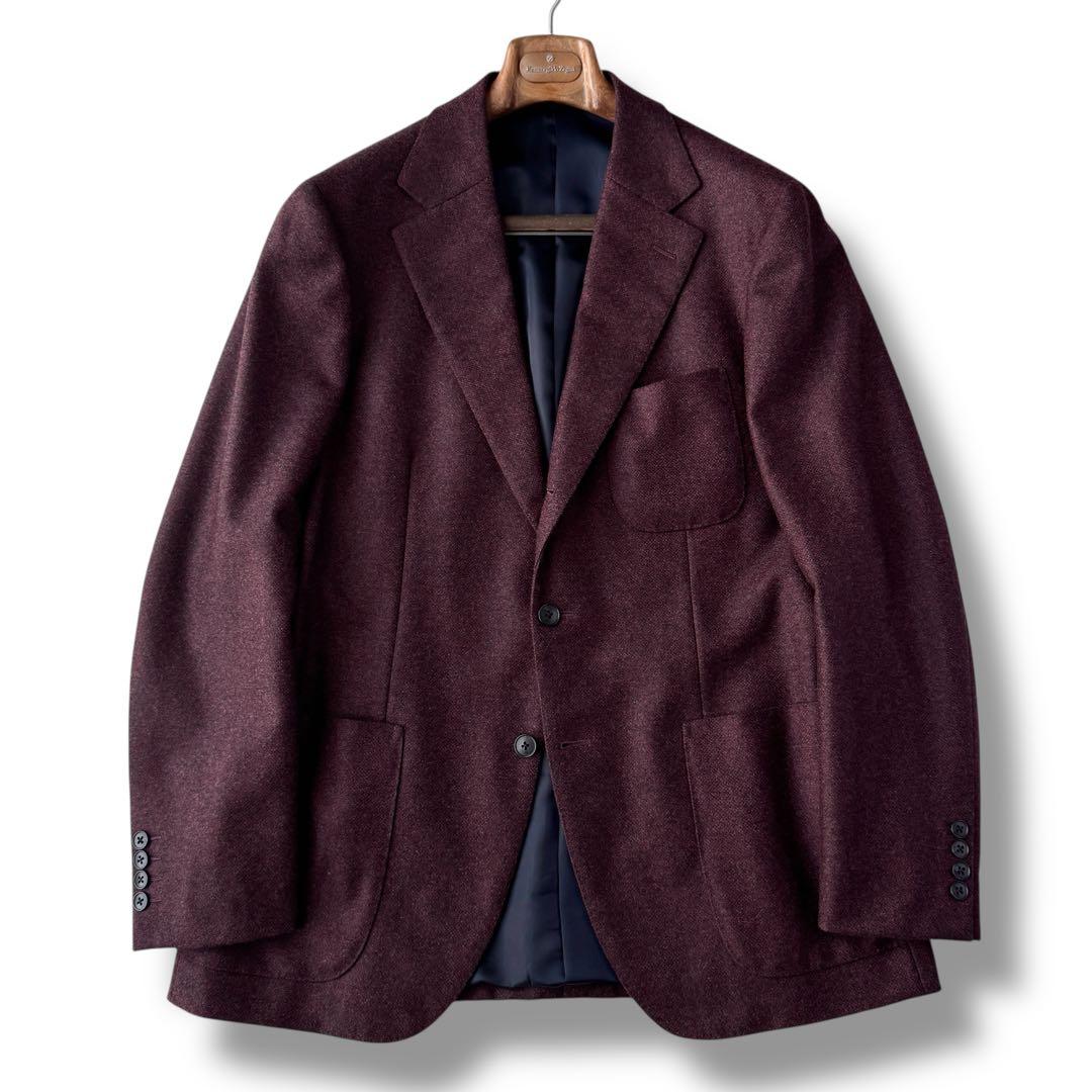 マルキース ロロピアーナ カシミア 美品 テーラード ジャケット XL〜XXL