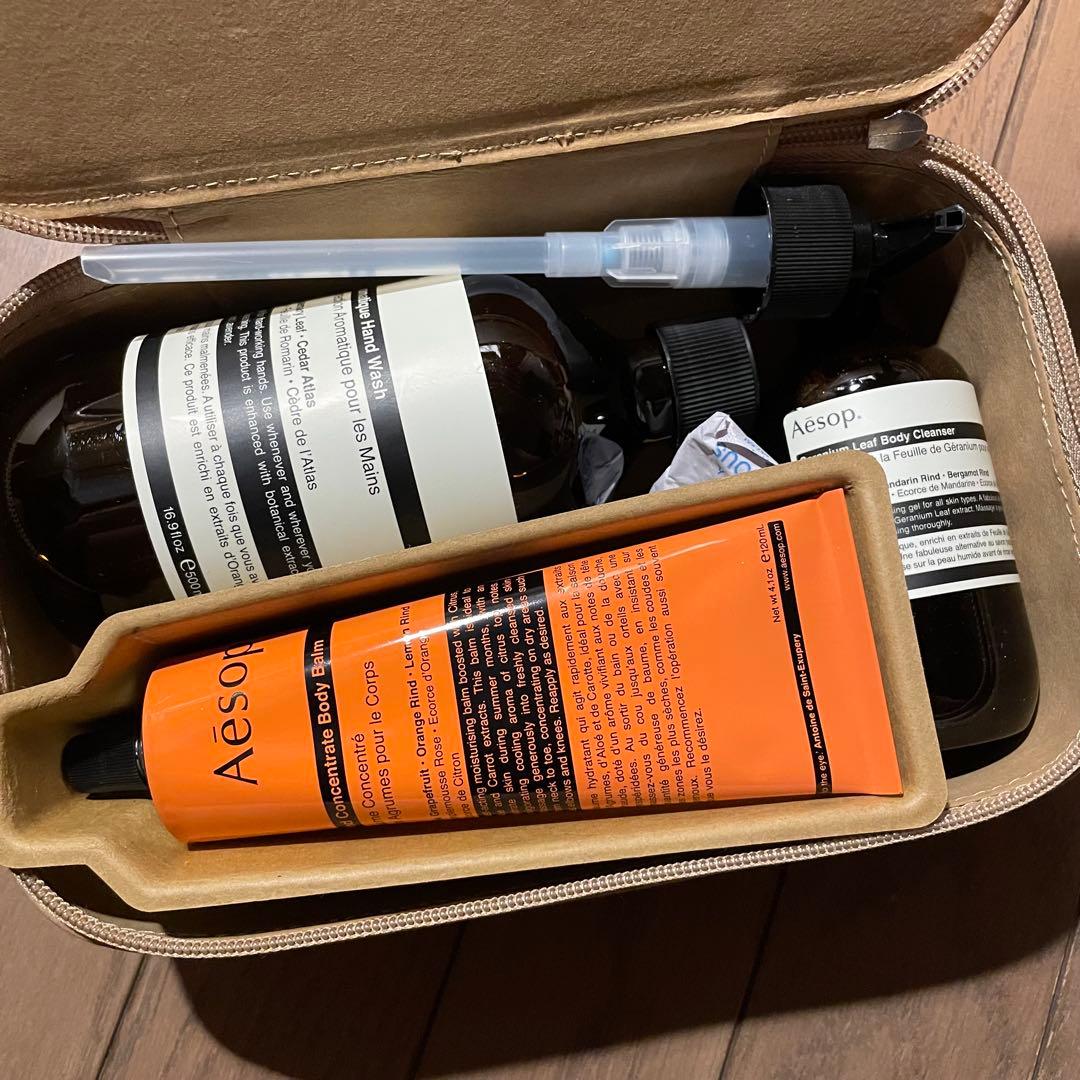 【新品未使用】Aesop ギフトセット　ハンドソープ、ハンドクリーム等