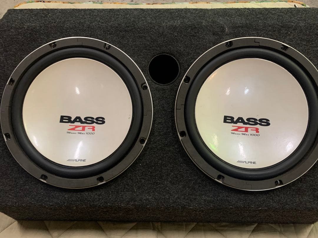 ALPINE ZR-1000 ウーファー 2基