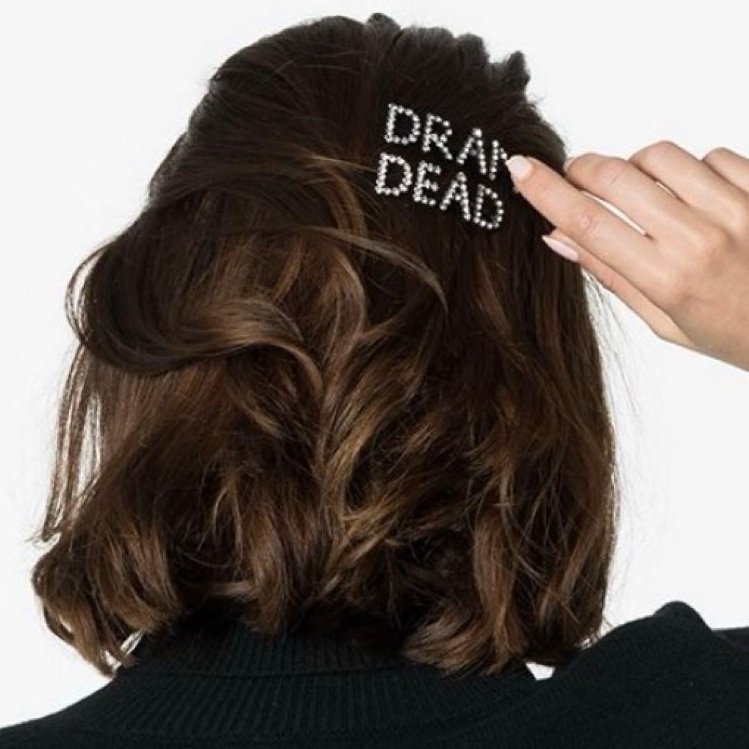 【新品】ASHLEY WILLIAMS❤︎DEADクリスタルヘアピン2個セット