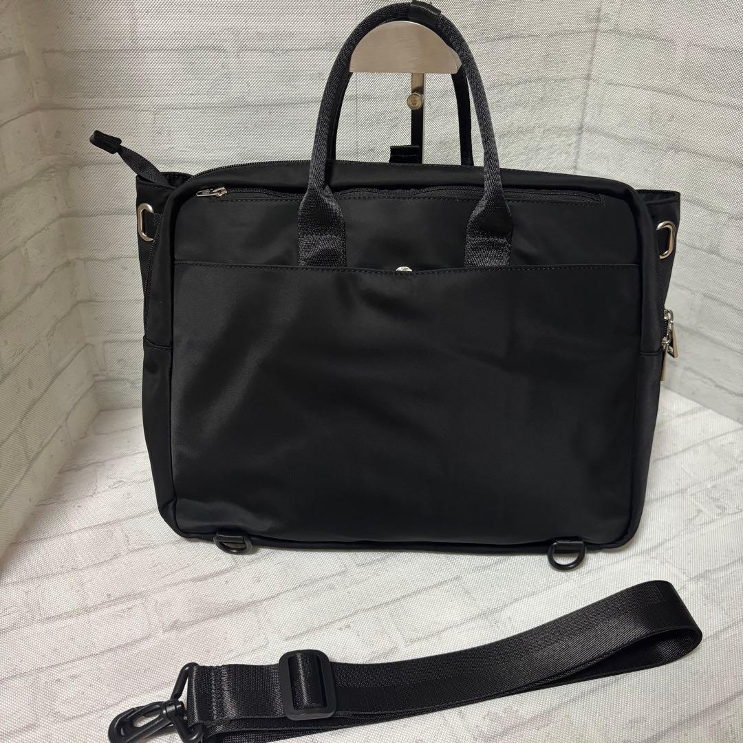 SELENT ETHER 2WAY ナイロン ビジネスバッグ ブラック PC収納