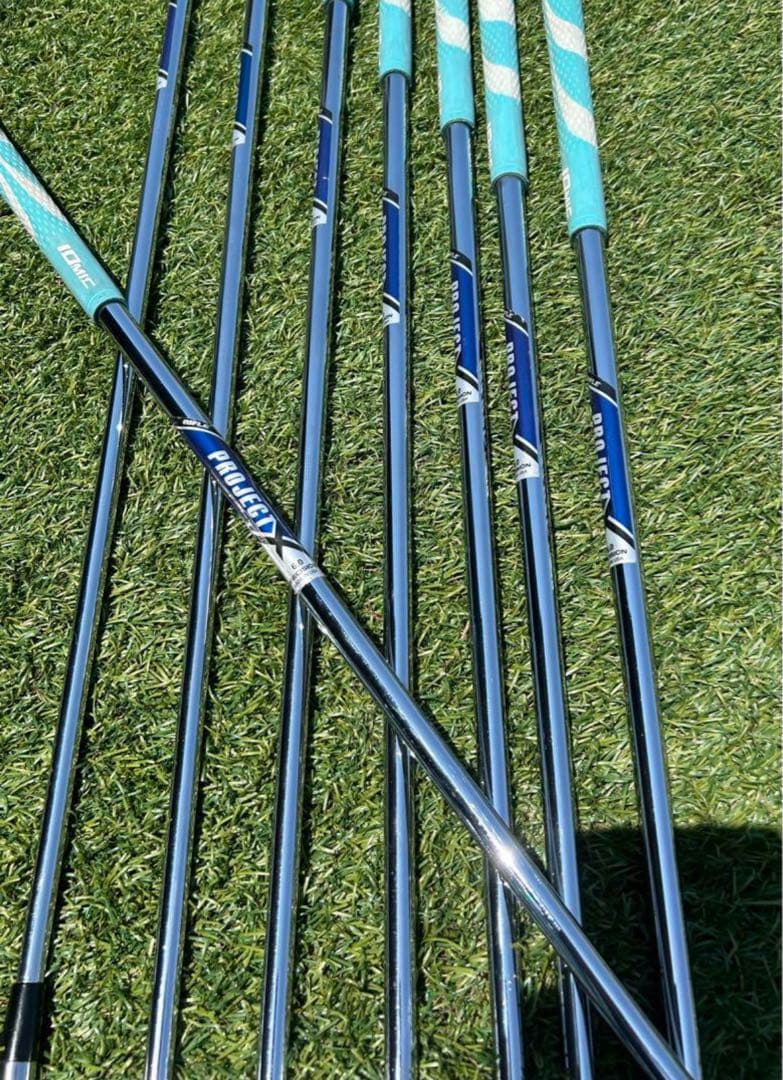 ミズノプロ　221 7本セット プロジェクトX 6.0