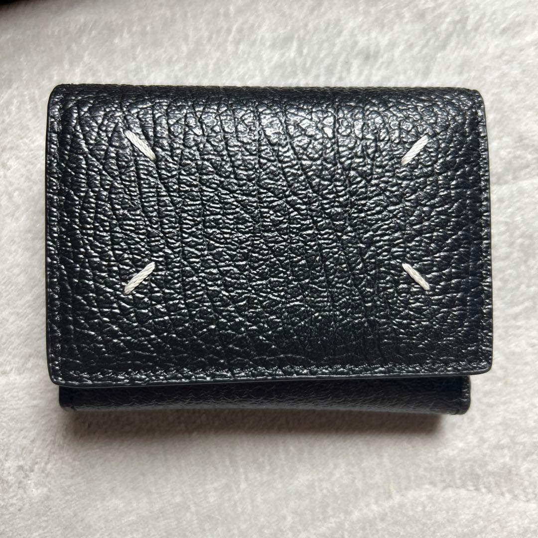 三つ折り財布 ブラック
