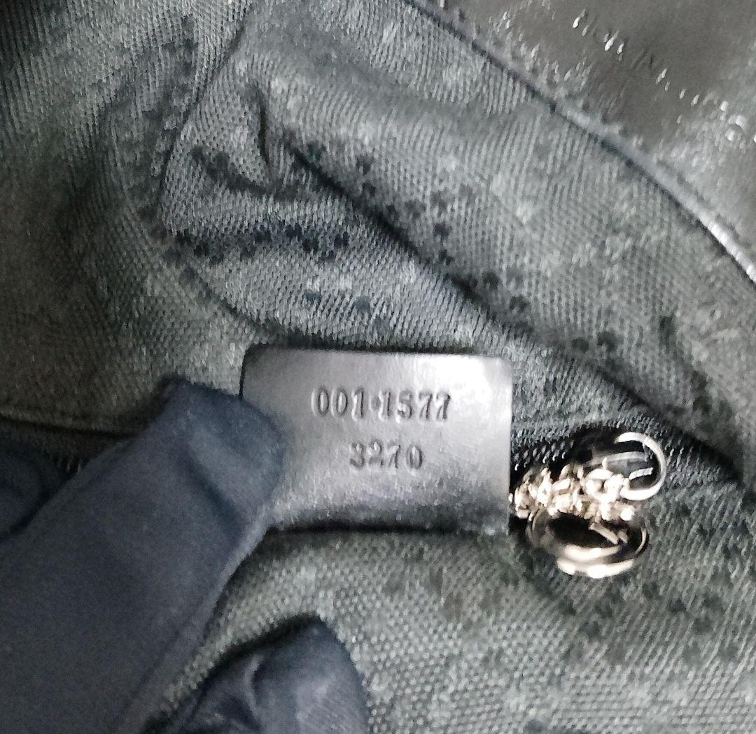 GUCCI グッチ バンブー ハンドバッグ ブラック系 ヴィンテージ