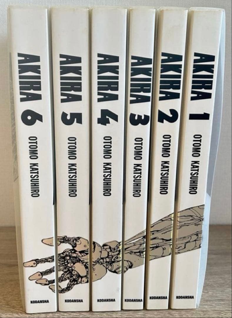 AKIRA 総天然色 フルカラーマンガ 全6巻セット 大友克洋