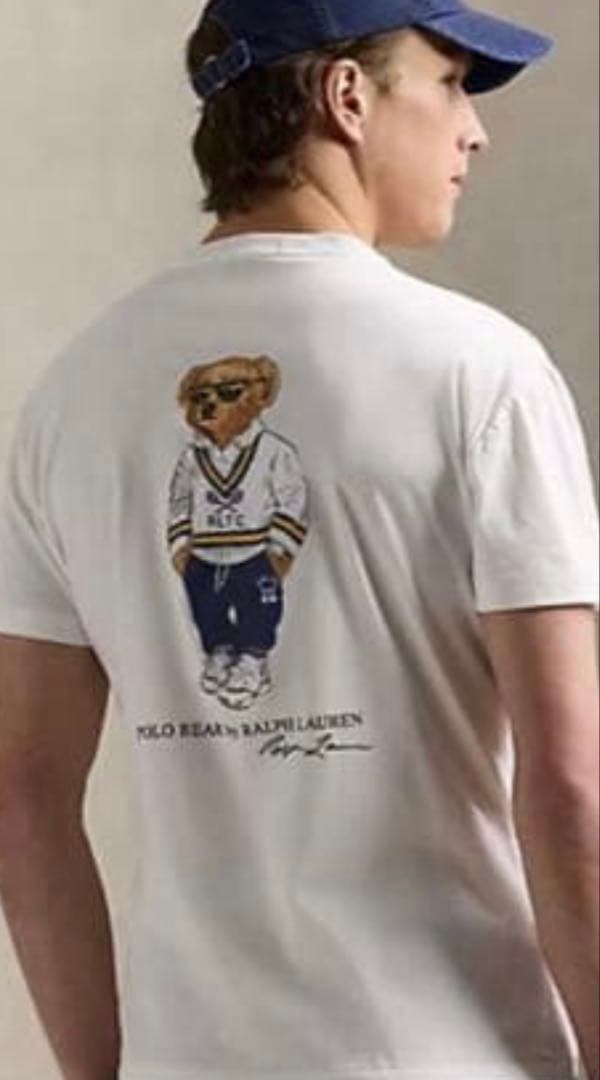 【新品タグ付き】定価17,600円ラルフローレン　バックプリントポロベアTシャツ