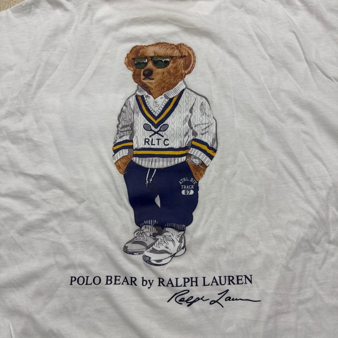 【新品タグ付き】定価17,600円ラルフローレン　バックプリントポロベアTシャツ