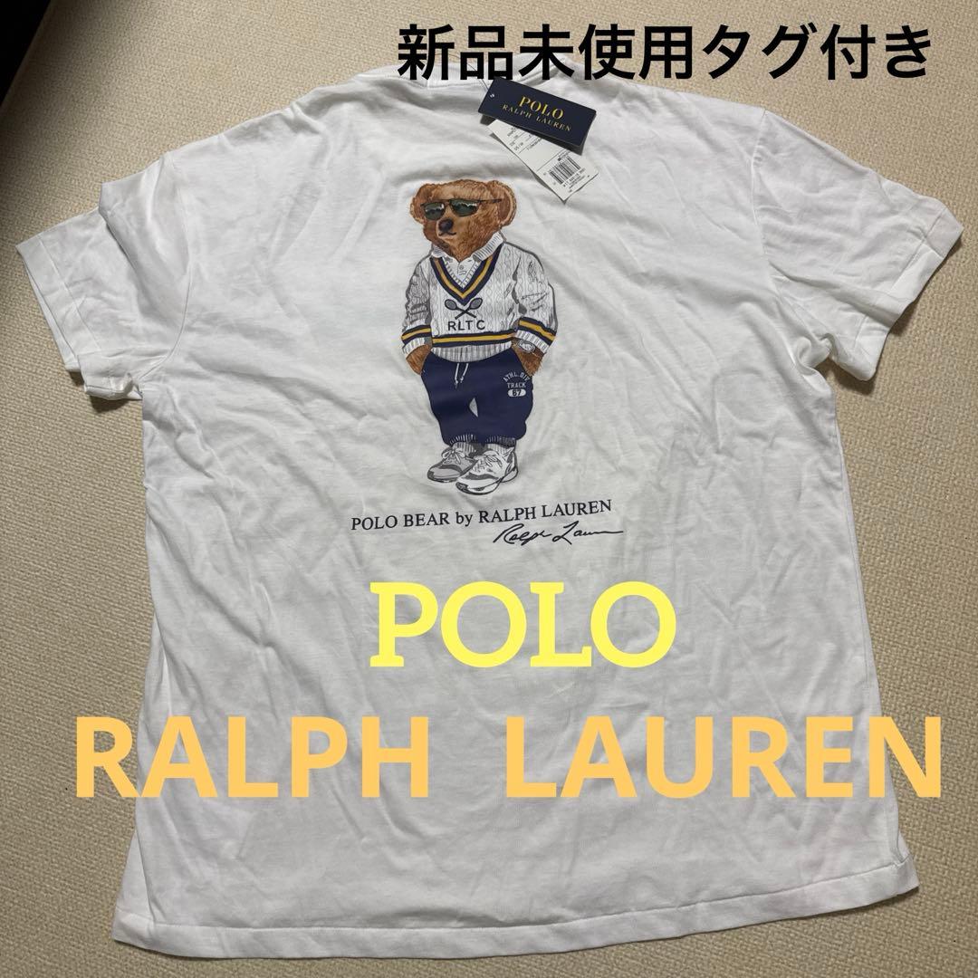 【新品タグ付き】定価17,600円ラルフローレン　バックプリントポロベアTシャツ