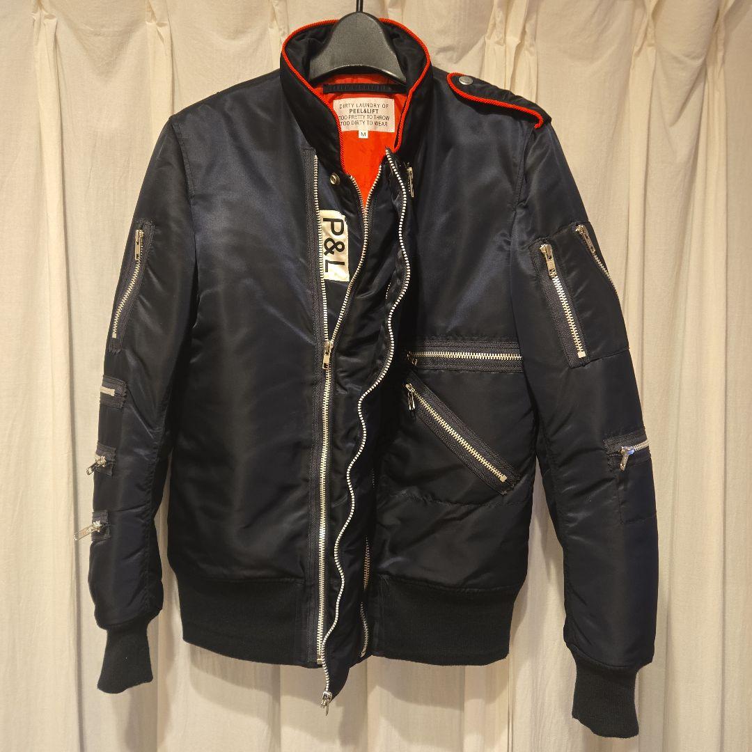 PEEL&LIFT MA-1ジャケット Mサイズ ピールアンドリフト