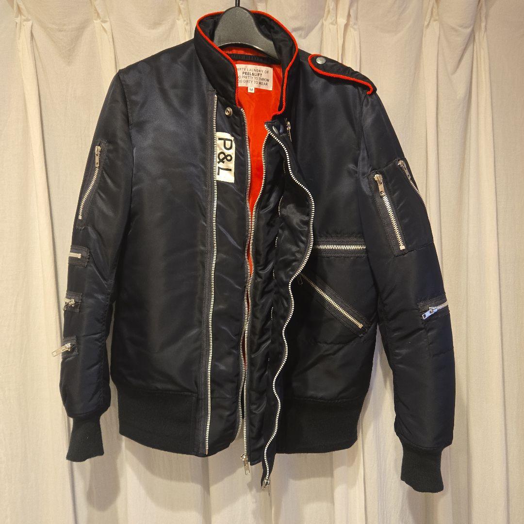 PEEL&LIFT MA-1ジャケット Mサイズ ピールアンドリフト