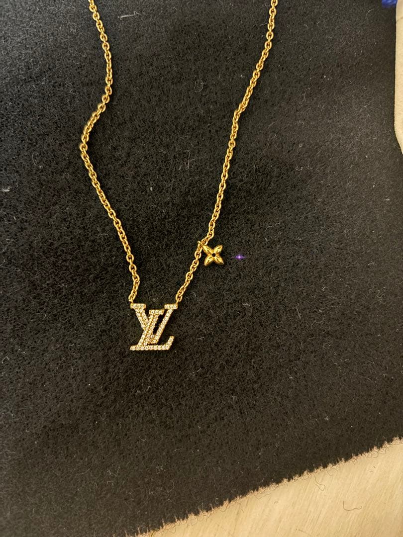 Louis Vuitton コリエ LVアイコニック M00596 ゴールド