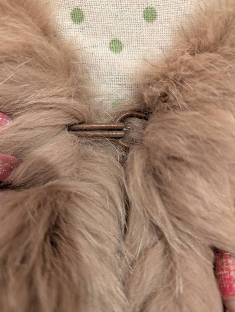 マルヴォワジー　カシミア入りケープ