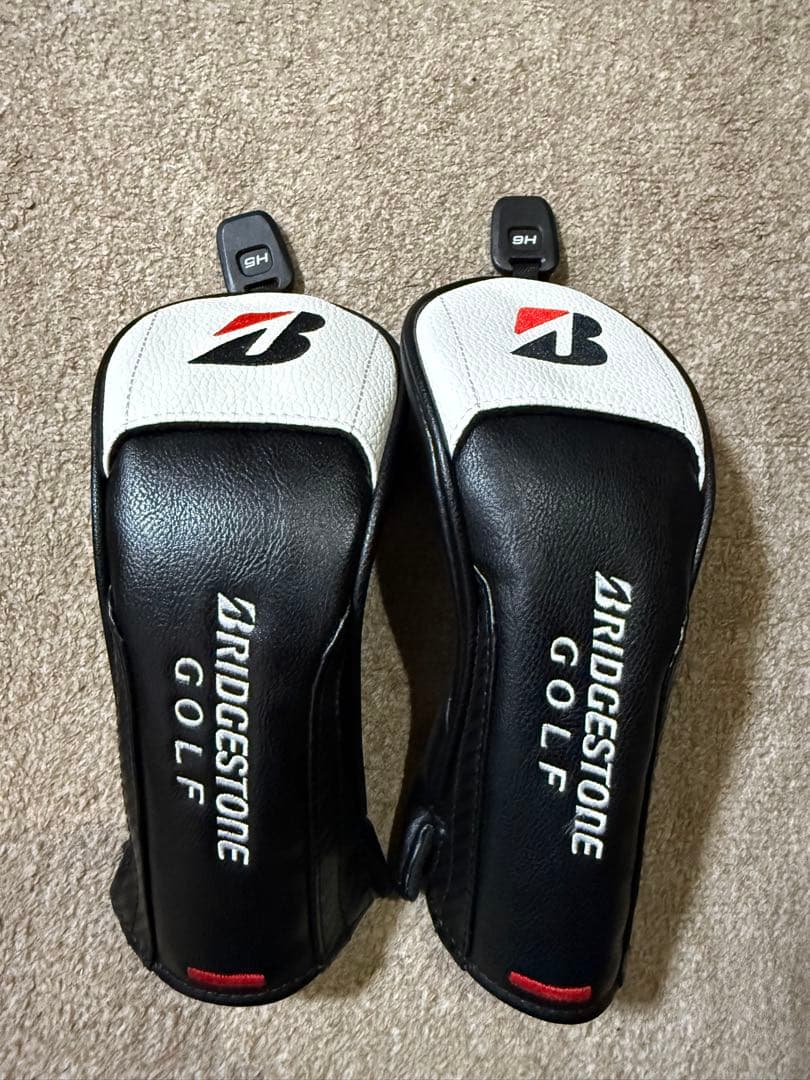 ブリヂストンB3Max U5 U6ユーティリティ2本セット　ヘッドカバー付き