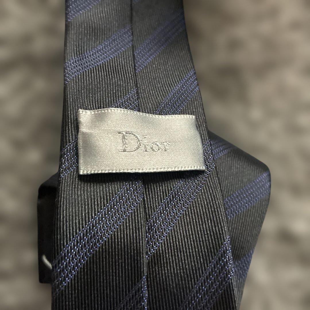 Dior homme ストライプ　ナロータイ