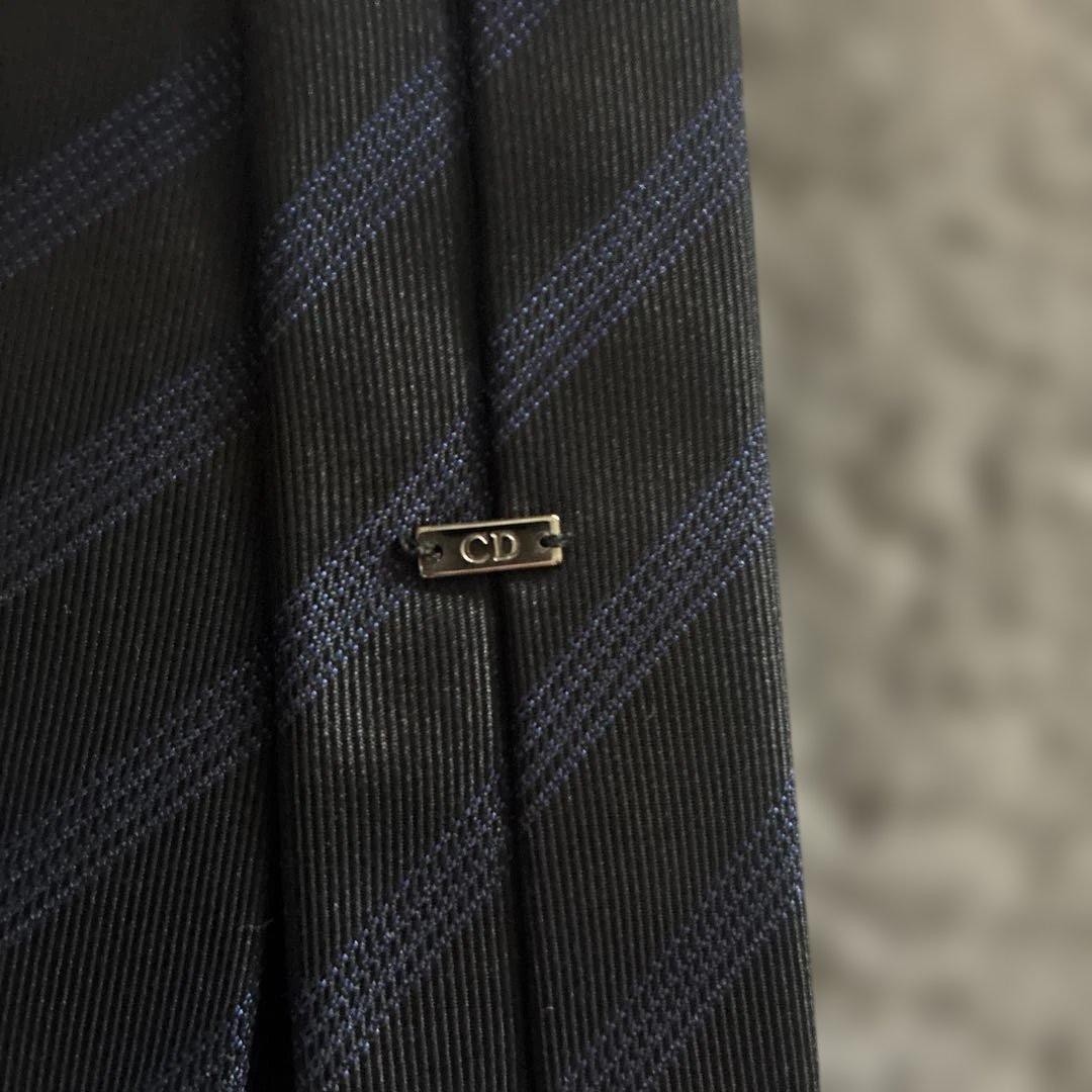 Dior homme ストライプ　ナロータイ
