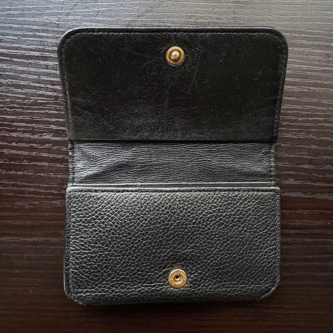【本日限定】バレンシアガ/Cash/エブリデイ/キーケース/シボ革/コンパクト