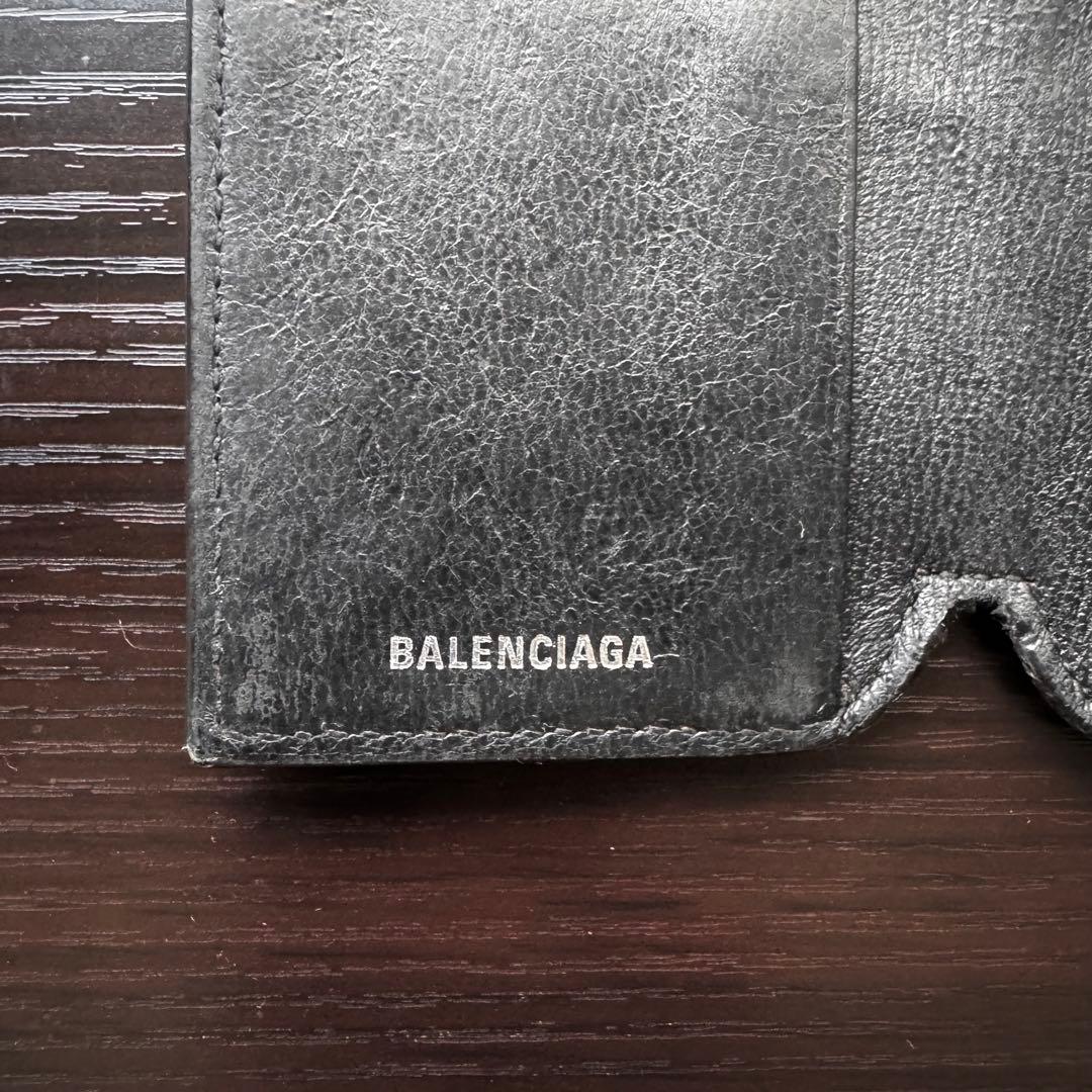 【本日限定】バレンシアガ/Cash/エブリデイ/キーケース/シボ革/コンパクト