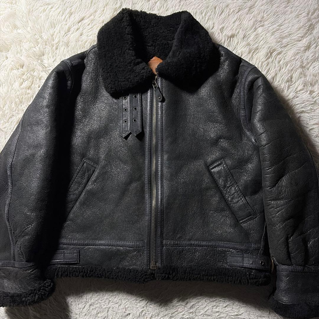 d*n様 【雰囲気抜群】VINTAGE フライトジャケット　B-3 ムートン　羊