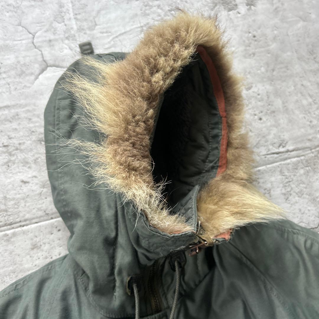 アメリカ軍　70s N-3B ミリタリージャケット　フライトジャケット　S