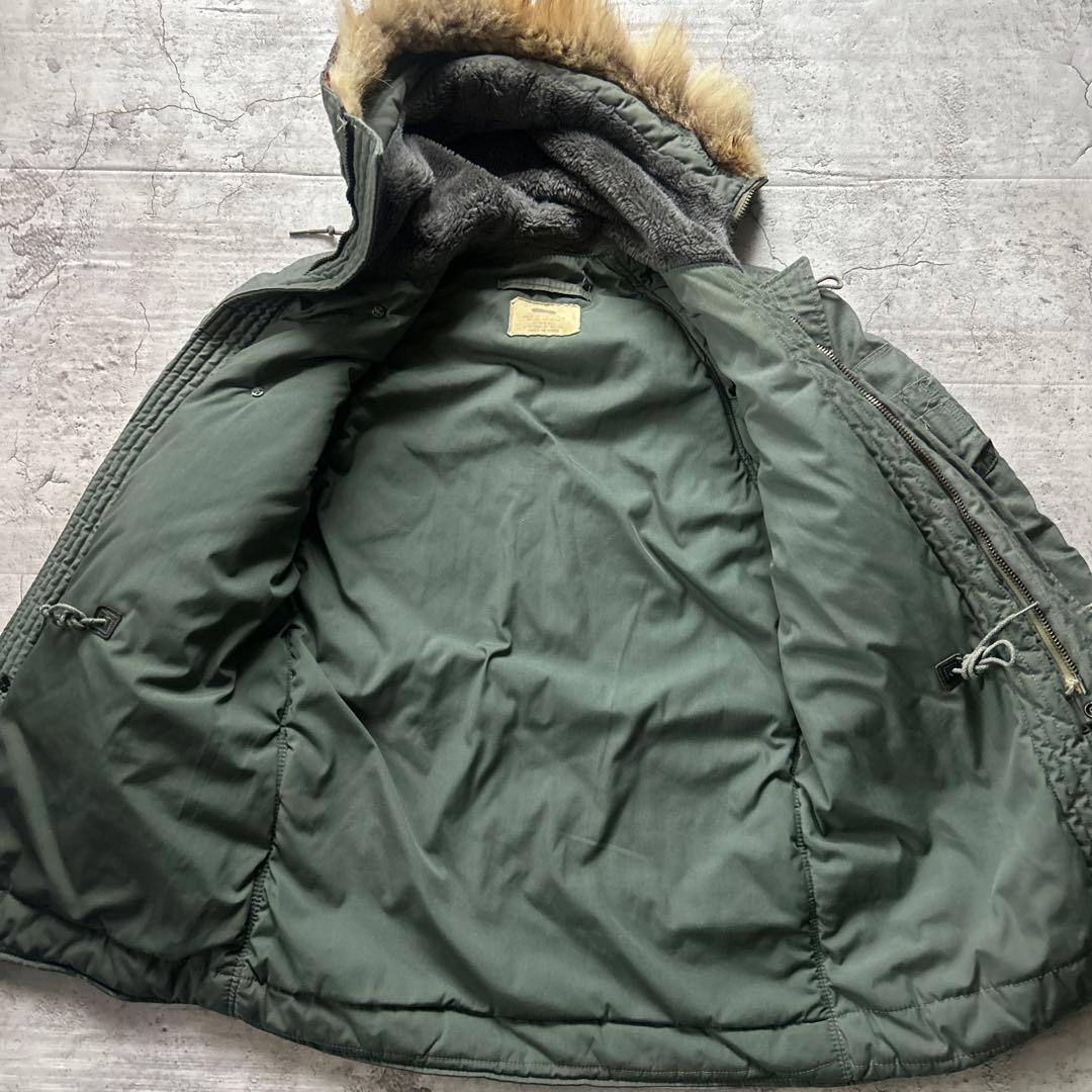 アメリカ軍　70s N-3B ミリタリージャケット　フライトジャケット　S