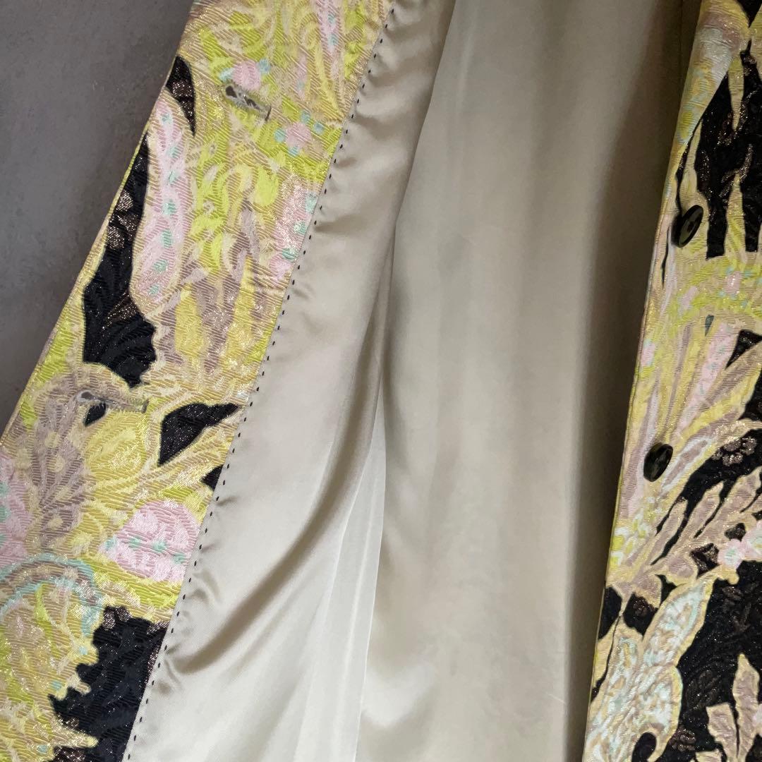 DRIES VAN NOTEN ジャカードコート