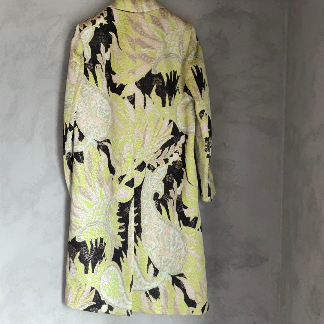 DRIES VAN NOTEN ジャカードコート