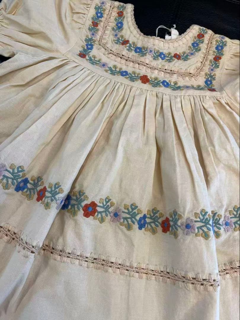 【新品未使用】 Apolina Patsy Dress Milk 3-5Y