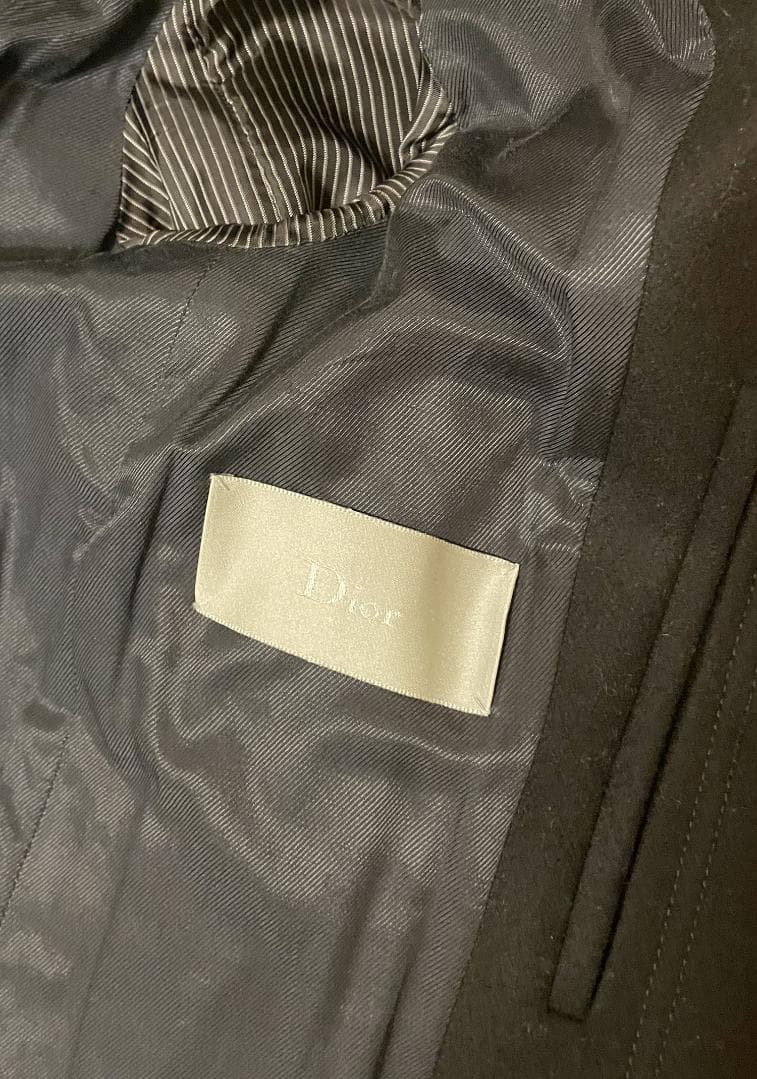 再値引き⭐︎ Dior HOMME エディ期ダッフルコート BLACK