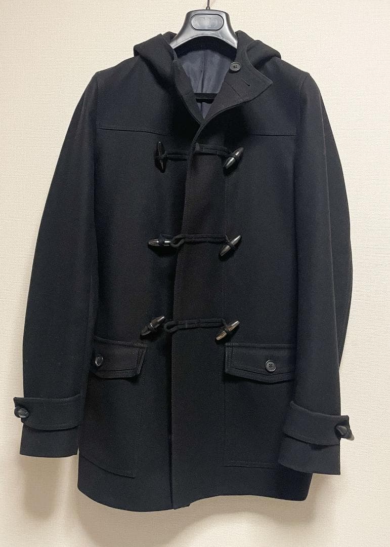 再値引き⭐︎ Dior HOMME エディ期ダッフルコート BLACK