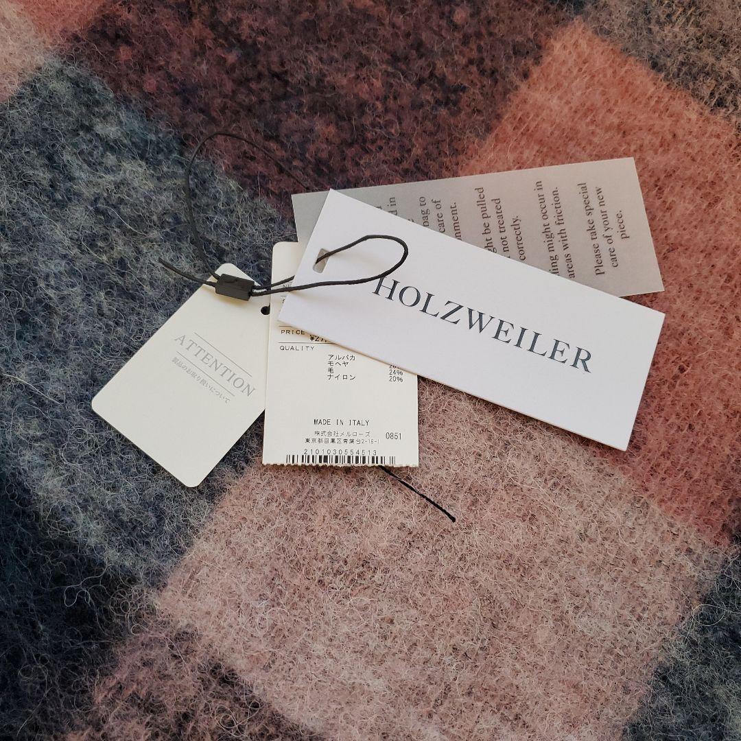 新品☆マルティニーク HOLZWEILER マフラー Fresia Check