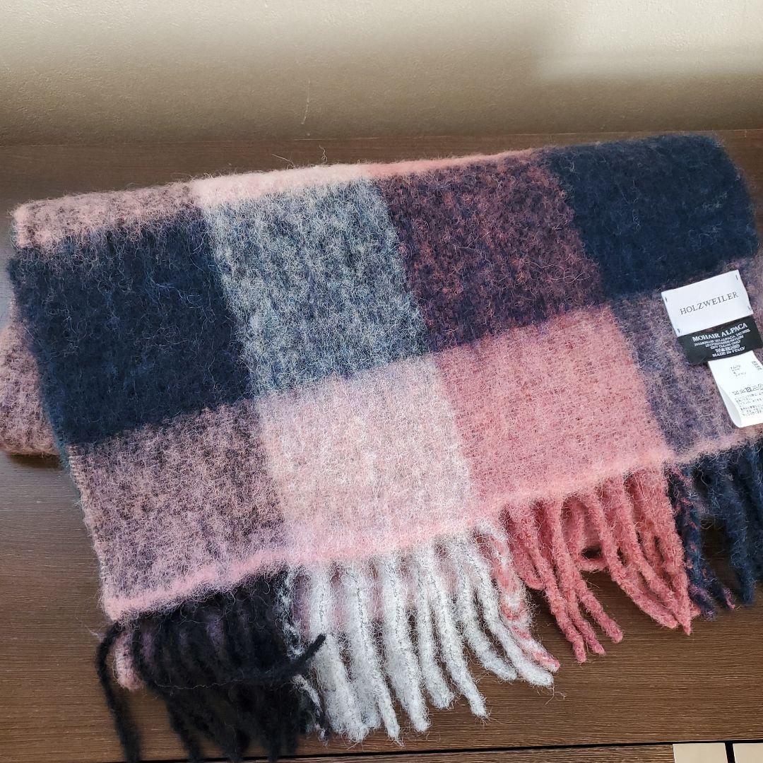 新品☆マルティニーク HOLZWEILER マフラー Fresia Check