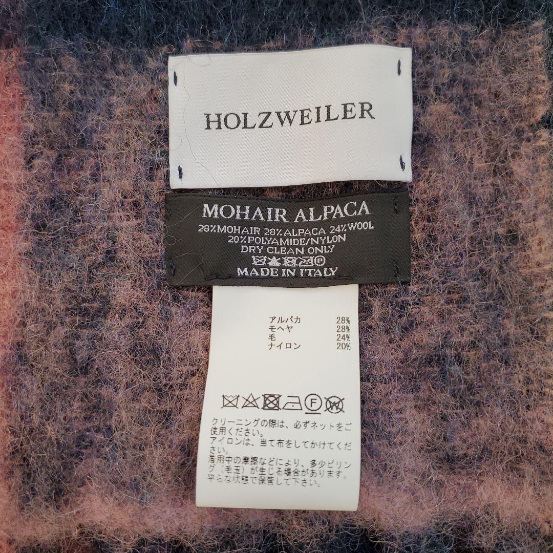 新品☆マルティニーク HOLZWEILER マフラー Fresia Check