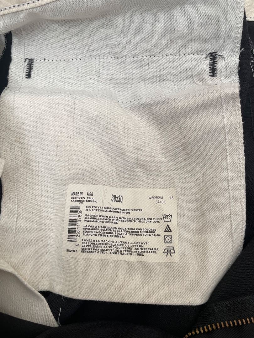 dickies 874 USA製 80s 90s ブラック　　アメリカ製　w38
