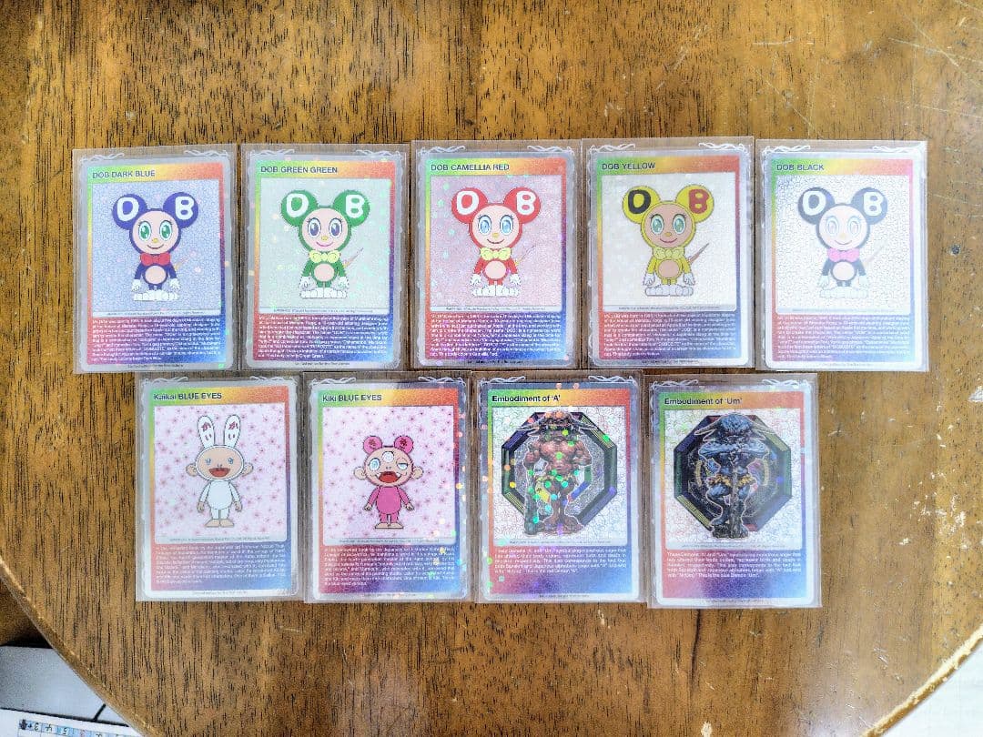 村上隆もののけ京都 入場限定カード ９種 英語版