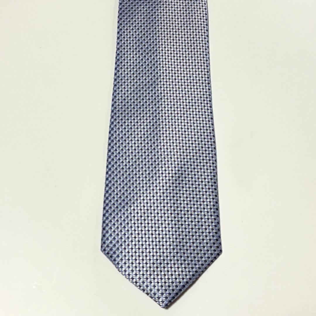 3763✨極美品✨ジョルジオアルマーニ ネクタイ 総柄 トライアングル 菱形