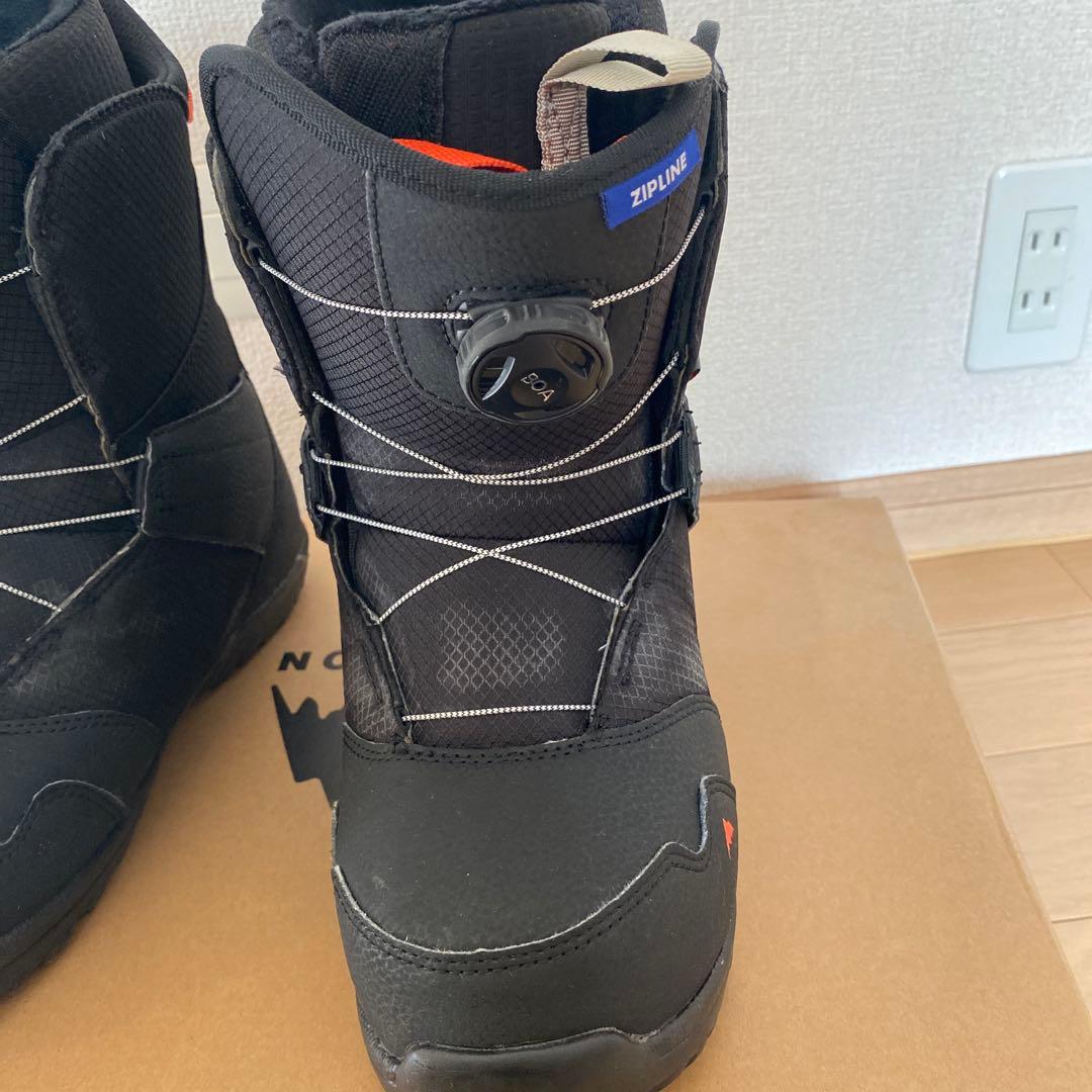 ZIPLINE 子ども用　スノーボードブーツ 黒