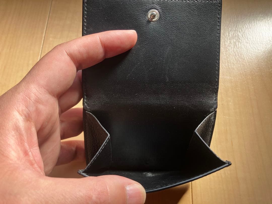 【本日限定値下中】BALENCIAGA ブラック 三つ折り財布