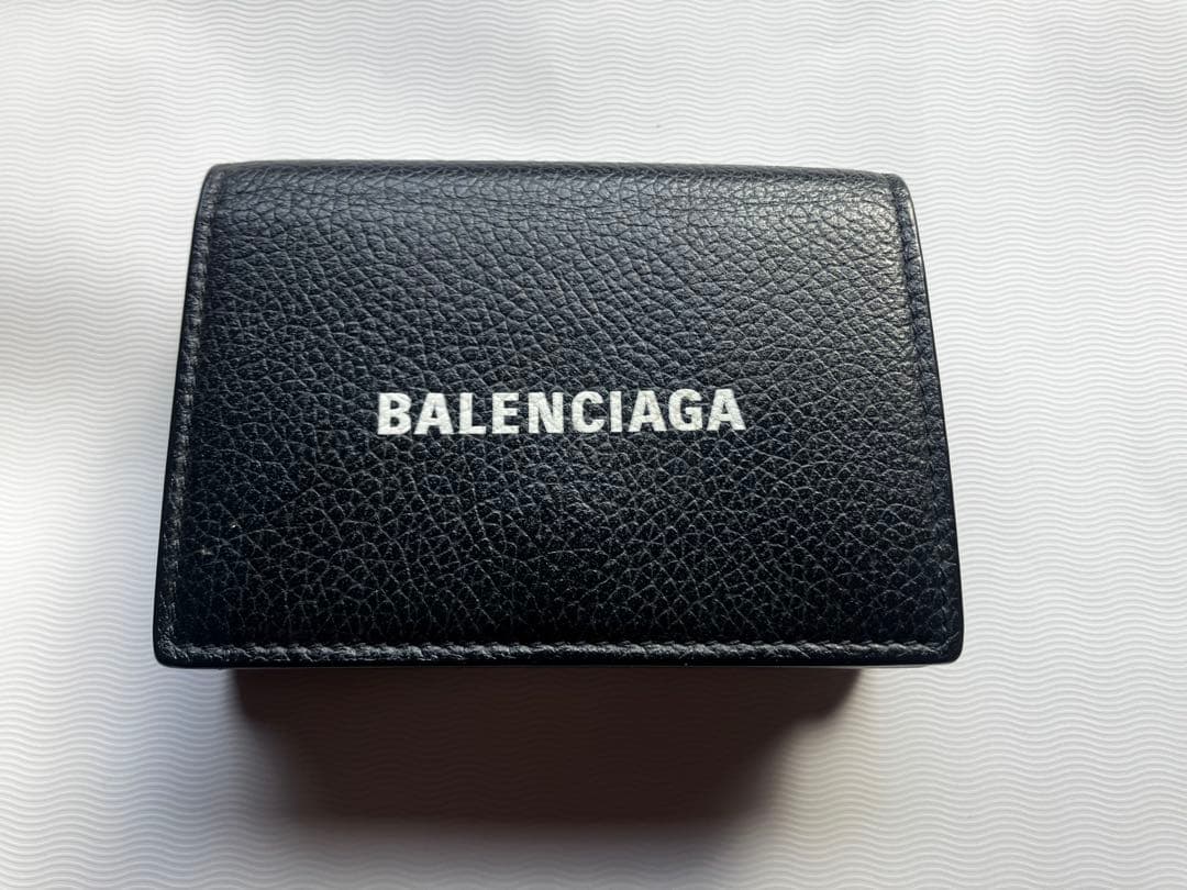 【本日限定値下中】BALENCIAGA ブラック 三つ折り財布