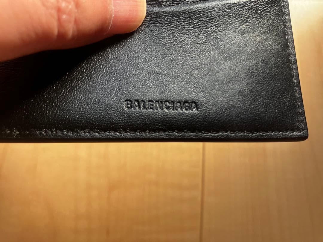 【本日限定値下中】BALENCIAGA ブラック 三つ折り財布