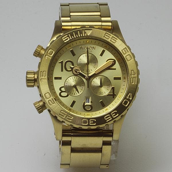 [ニクソン] NIXON 腕時計 42-20 CHRONO: ALL GOLD